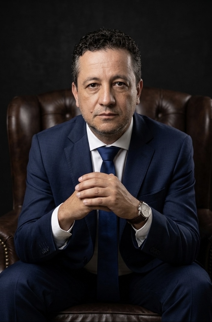Dr. Olavo estudando um caso